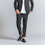 【WEB限定 WARDROBE SMART】DELEGANT サキソニー セットアップ/ジャケット＆イージーパンツ