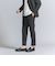【WEB限定 WARDROBE SMART】DELEGANT サキソニー セットアップ/ジャケット＆イージーパンツ