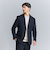 【WEB限定 WARDROBE SMART】DELEGANT サキソニー セットアップ/ジャケット＆イージーパンツ