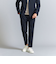 【WEB限定 WARDROBE SMART】DELEGANT サキソニー セットアップ/ジャケット＆イージーパンツ