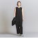 【WEB限定 Wardrobe DAILY MINIMAL】ダブルクロス オールインワン -ウォッシャブル-