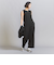 【WEB限定 Wardrobe DAILY MINIMAL】ダブルクロス オールインワン -ウォッシャブル-