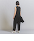 【WEB限定 Wardrobe DAILY MINIMAL】ダブルクロス オールインワン -ウォッシャブル-