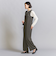【WEB限定 Wardrobe DAILY MINIMAL】ダブルクロス オールインワン -ウォッシャブル-
