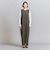 【WEB限定 Wardrobe DAILY MINIMAL】ダブルクロス オールインワン -ウォッシャブル-