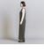 【WEB限定 Wardrobe DAILY MINIMAL】ダブルクロス オールインワン -ウォッシャブル-