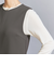 【WEB限定 Wardrobe DAILY MINIMAL】ダブルクロス オールインワン -ウォッシャブル-