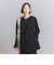 【WEB限定 Wardrobe DAILY MINIMAL】ダブルクロス カラーレスジャケット -ウォッシャブル-