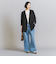 【WEB限定 Wardrobe DAILY MINIMAL】ダブルクロス カラーレスジャケット -ウォッシャブル-