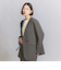 【WEB限定 Wardrobe DAILY MINIMAL】ダブルクロス カラーレスジャケット -ウォッシャブル-