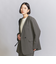 【WEB限定 Wardrobe DAILY MINIMAL】ダブルクロス カラーレスジャケット ウォッシャブル