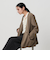 【WEB限定 Wardrobe DAILY MINIMAL】ダブルクロス カラーレスジャケット ウォッシャブル