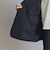 【WEB限定 Wardrobe DAILY MINIMAL】ダブルクロス カラーレスジャケット ウォッシャブル
