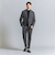 【WEB限定 WARDROBE SMART】DELEGANT サキソニー セットアップ/ジャケット＆イージーパンツ