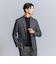 【WEB限定 WARDROBE SMART】DELEGANT サキソニー セットアップ/ジャケット＆イージーパンツ