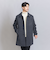 【WEB限定 WARDROBE SMART】PE メルトン バルカラーコート