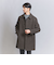 【WEB限定 WARDROBE SMART】PE メルトン バルカラーコート