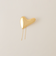＜LAPUIS＞ハート プレート イヤリング