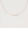 ＜LAPUIS＞GEMSTONE ネックレス