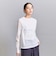 コットンナイロン天竺 シアー クルーネック Tシャツ