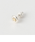 SILVER925 x BRASS ピアス