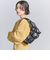 ギャザー ムーン ワンショルダーバッグ