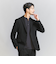 【WEB限定 WARDROBE SMART】LANATEC セットアップ/背抜きジャケット＆イージーパンツ