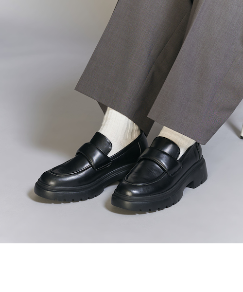 レザーライク ローファー -晴雨兼用-｜ビューティー＆ユース