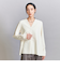 【WEB限定 Wardrobe DAILY MINIMAL】ペプラム Vネックプルオーバーカットソー