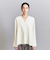 【WEB限定 Wardrobe DAILY MINIMAL】ペプラム Vネックプルオーバーカットソー