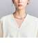 【WEB限定 Wardrobe DAILY MINIMAL】ペプラム Vネックプルオーバーカットソー