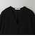 【WEB限定 Wardrobe DAILY MINIMAL】ペプラム Vネックプルオーバーカットソー