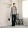 【WEB限定 Wardrobe DAILY MINIMAL】ペプラム Vネックプルオーバーカットソー