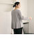 【WEB限定 Wardrobe DAILY MINIMAL】ペプラム Vネックプルオーバーカットソー