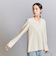 【WEB限定 Wardrobe DAILY MINIMAL】ペプラム Vネックプルオーバーカットソー