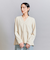 【WEB限定 Wardrobe DAILY MINIMAL】ペプラム Vネックプルオーバーカットソー