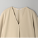 【WEB限定 Wardrobe DAILY MINIMAL】ペプラム Vネックプルオーバーカットソー