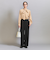 【WEB限定 Wardrobe DAILY MINIMAL】ダブルクロス タックワイドストレートパンツ -ウォッシャブル-
