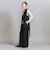 【WEB限定 Wardrobe DAILY MINIMAL】ダブルクロス タックワイドストレートパンツ -ウォッシャブル-