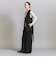 【WEB限定 Wardrobe DAILY MINIMAL】ダブルクロス タックワイドストレートパンツ -ウォッシャブル-