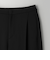 【WEB限定 Wardrobe DAILY MINIMAL】ダブルクロス タックワイドストレートパンツ -ウォッシャブル-