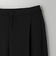 【WEB限定 Wardrobe DAILY MINIMAL】ダブルクロス タックワイドストレートパンツ -ウォッシャブル-