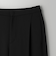 【WEB限定 Wardrobe DAILY MINIMAL】ダブルクロス タックワイドストレートパンツ -ウォッシャブル-