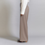 【WEB限定 Wardrobe DAILY MINIMAL】ダブルクロス タックワイドストレートパンツ -ウォッシャブル-