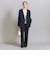 【WEB限定 Wardrobe DAILY MINIMAL】ダブルクロス タックワイドストレートパンツ -ウォッシャブル-