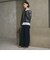 【WEB限定 Wardrobe DAILY MINIMAL】ダブルクロス タックワイドストレートパンツ ウォッシャブル