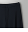 【WEB限定 Wardrobe DAILY MINIMAL】ダブルクロス タックワイドストレートパンツ -ウォッシャブル-