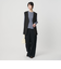 【WEB限定 Wardrobe DAILY MINIMAL】ダブルクロス リボンベルトジレ ウォッシャブル
