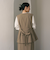 【WEB限定 Wardrobe DAILY MINIMAL】ダブルクロス リボンベルトジレ ウォッシャブル
