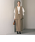 【WEB限定 Wardrobe DAILY MINIMAL】ダブルクロス リボンベルトジレ ウォッシャブル